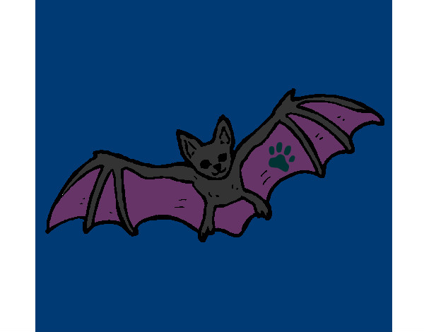 Dibujo Murciélago volando pintado por gadiel13