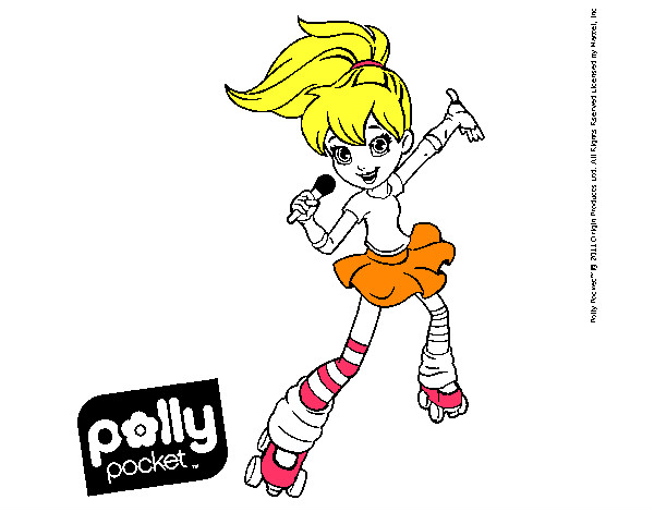 Dibujo Polly Pocket 2 pintado por patricia3