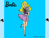 Dibujo Barbie informal pintado por leire123