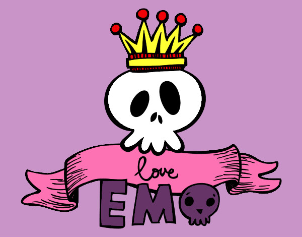 Dibujo Love Emo pintado por mariia25