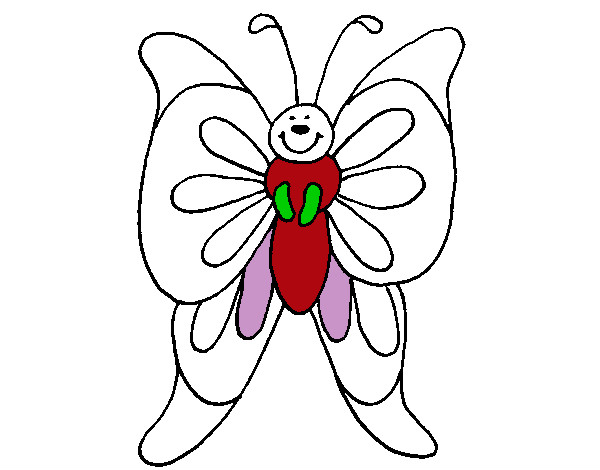 Dibujo Mariposa 15 pintado por juli123