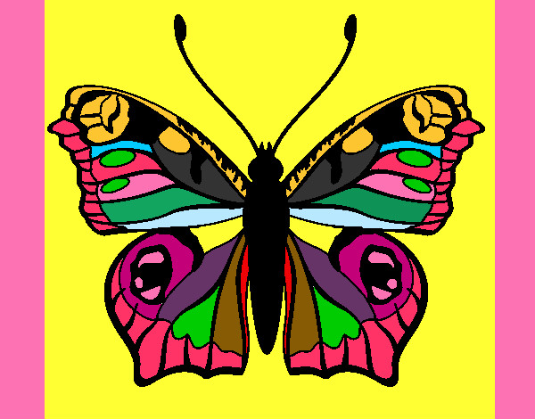 Dibujo Mariposa 20 pintado por avrilcita