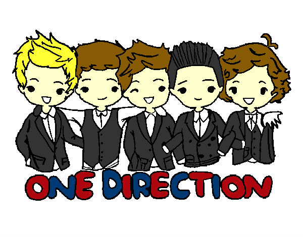 Dibujo One direction pintado por Masen