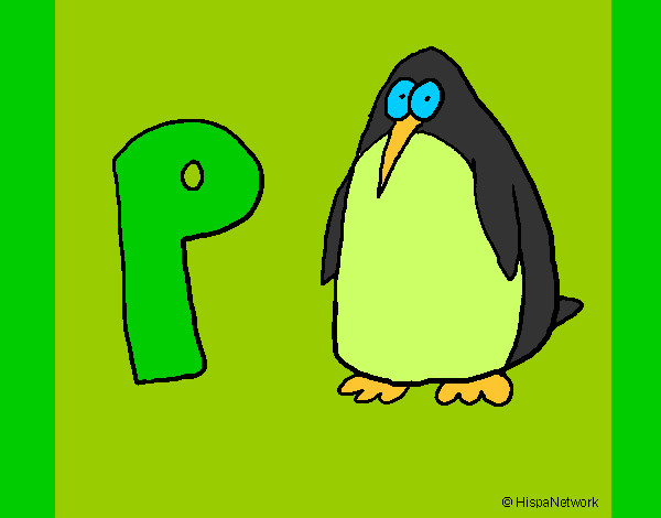 Dibujo Pingüino pintado por 123refgigb