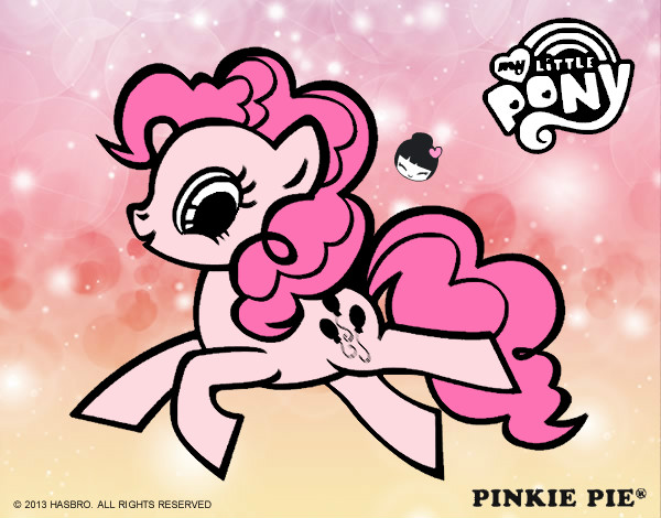 Dibujo Pinkie Pie pintado por rati