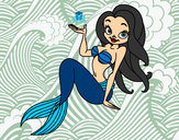 Dibujo Sirena sexy pintado por mar654