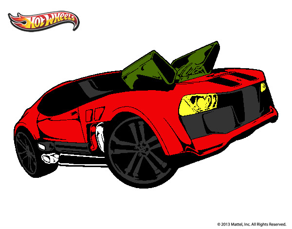 Dibujo Hot Wheels Twinduction pintado por dcueto