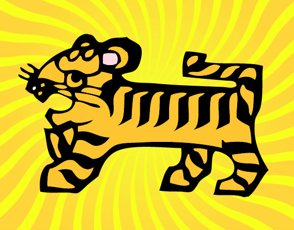 Dibujo Signo del Tigre pintado por SOLETES2