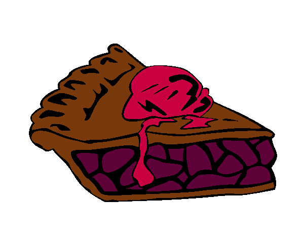Dibujo Tarta de chocolate pintado por elisanches