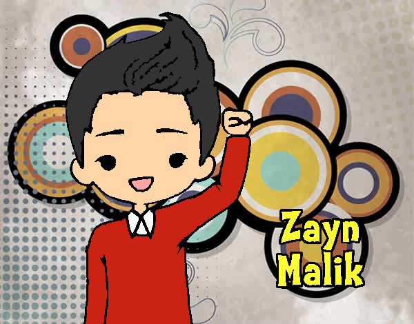 Dibujo Zayn Malik pintado por Valenchi12