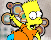 Dibujo Bart 2 pintado por vilu160908