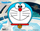 Dibujo Doraemon, el gato cósmico pintado por Aincognito