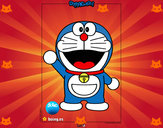 Dibujo Doraemon pintado por BEDIMAR 