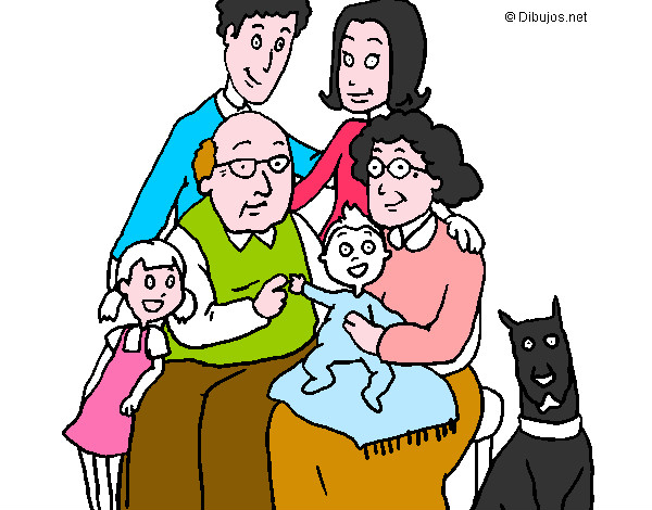 Dibujo Familia pintado por Gabriel07