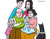 Dibujo Familia pintado por Gabriel07