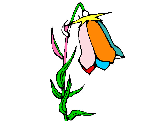 Dibujo Flor silvestre pintado por salomeb