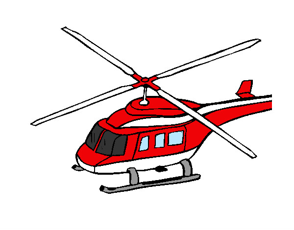 Dibujo Helicóptero 3 pintado por 3420