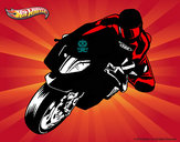 Dibujo Hot Wheels Ducati 1098R pintado por ivanvargs