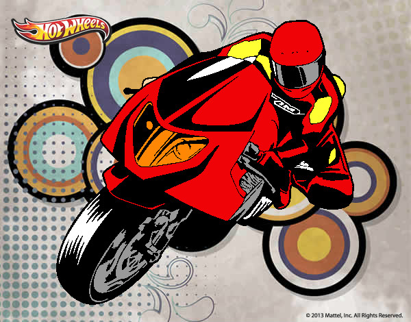 Dibujo Hot Wheels Ducati 1098R pintado por jesuus