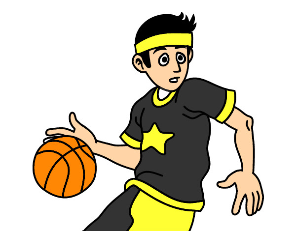 Dibujo Jugador de básquet junior pintado por harrylu1