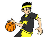 Dibujo Jugador de básquet junior pintado por harrylu1