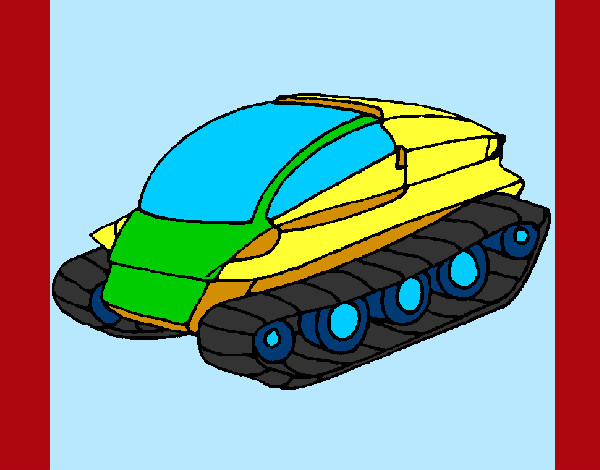 Dibujo Nave tanque pintado por Piterzitho
