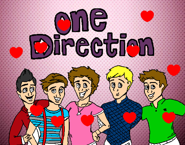 Dibujo One Direction 3 pintado por sandysotel