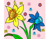 Dibujo Orquídea pintado por mikelita