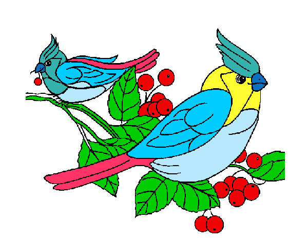 Dibujo Pájaros pintado por jose11