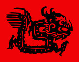 Dibujo Signo del dragón pintado por ivanvargs
