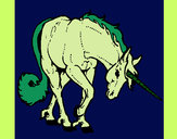 Dibujo Unicornio bravo pintado por GaMzEe