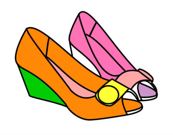 Dibujo Zapatos bonitos pintado por salomeb