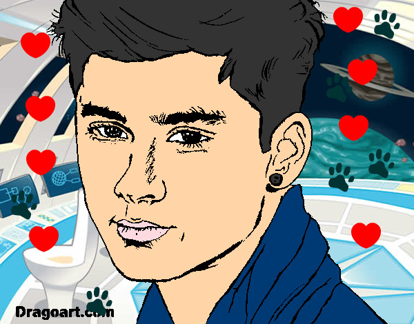 Dibujo Zayn Malik 2 pintado por sandysotel