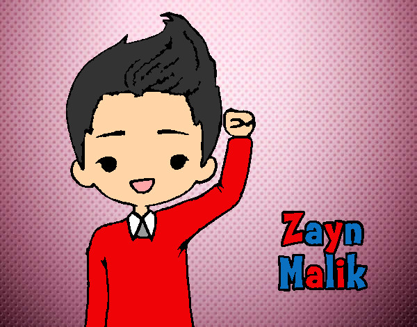 Dibujo Zayn Malik pintado por SellyHoran