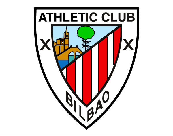 Dibujo Escudo del Athletic Club de Bilbao pintado por iker17
