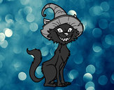 Dibujo Gato embrujado pintado por finncat