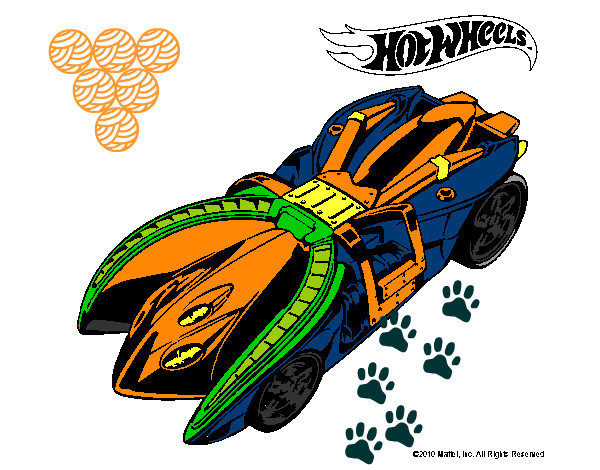 Dibujo Hot Wheels 7 pintado por josefelix