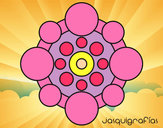 Dibujo Mandala con redondas pintado por Cielo_roja