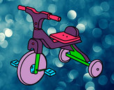 Dibujo Triciclo infantil pintado por aramjosue