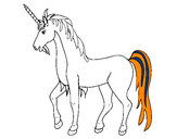 Dibujo Unicornio II pintado por Moree