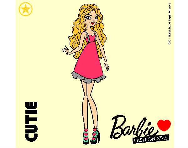 Dibujo Barbie Fashionista 3 pintado por KarinaSosa