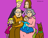 Dibujo Familia pintado por BIANCA10