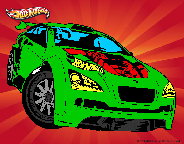 Dibujo Hot Wheels Megane Trophy pintado por batu14