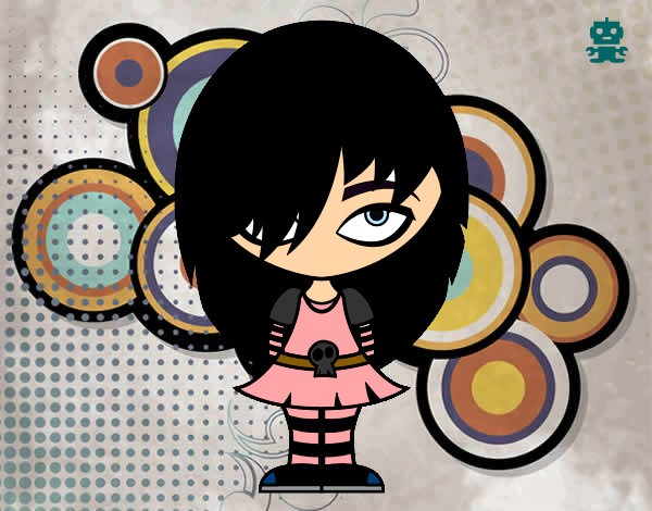 Dibujo Look Emo pintado por SrLucia1