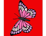 Dibujo Mariposa 10 pintado por mandalista