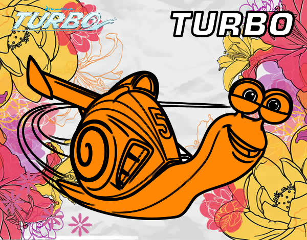 Dibujo Turbo pintado por natic