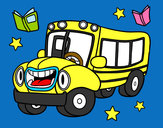Dibujo Autobús animado pintado por geraliz