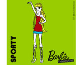 Dibujo Barbie Fashionista 4 pintado por escuel433b