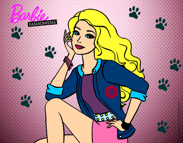 Dibujo Barbie súper guapa pintado por clawden03