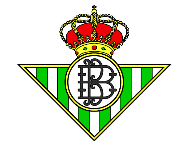 Dibujo Escudo del Real Betis Balompié pintado por paolito2
